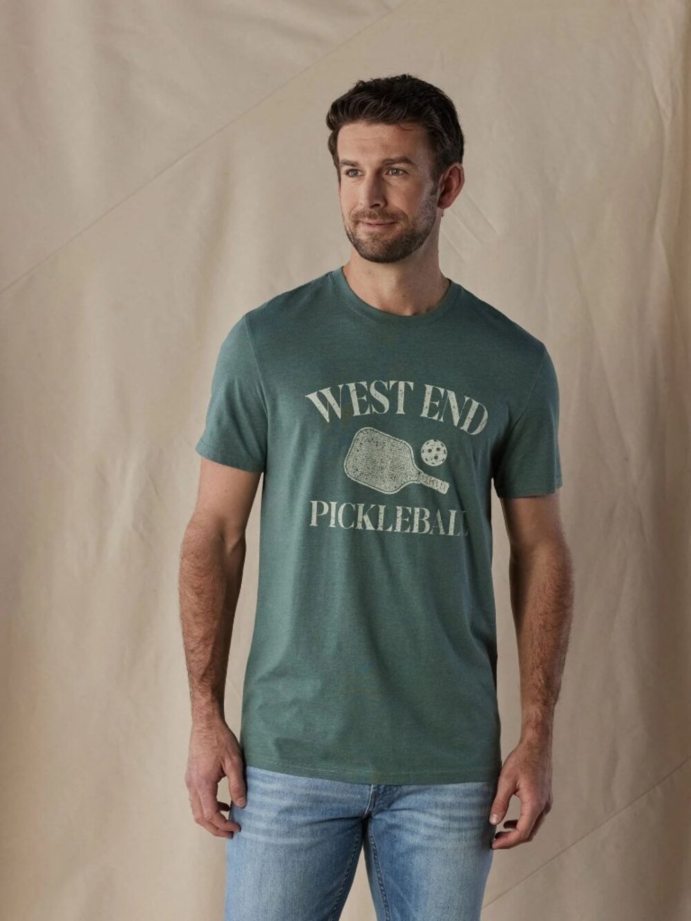 The Normal Brand Pine West End Pickleball Tee/17603